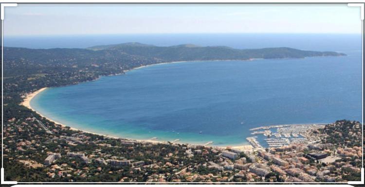 Cavalaire Vue Mer Au Loin Maisonnette Tout Equipee Pour 4 Personnes Avec Piscine Clim Wifi Velos Tv Barbecues ภายนอก รูปภาพ