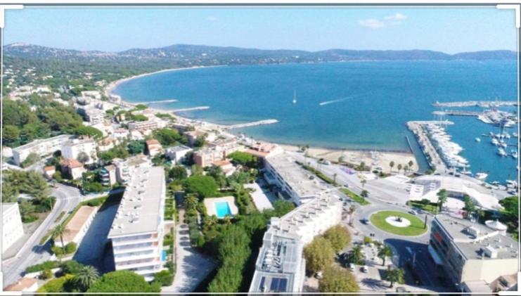 Cavalaire Vue Mer Au Loin Maisonnette Tout Equipee Pour 4 Personnes Avec Piscine Clim Wifi Velos Tv Barbecues ภายนอก รูปภาพ